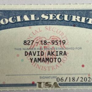 Social Security Number (SSN)